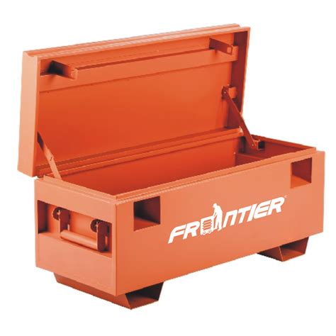 frontier 42 in x 20 in steel job site box|16 gauge job site box.